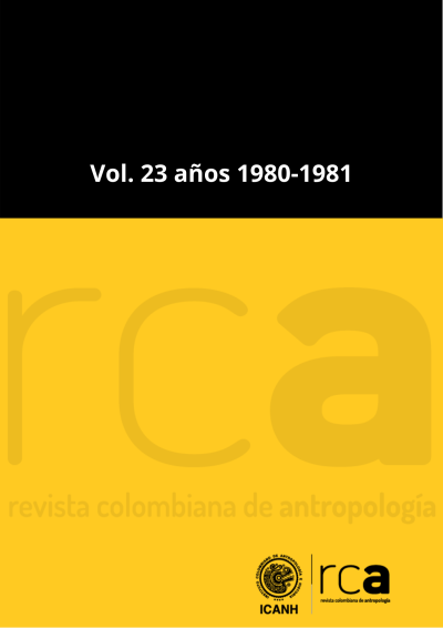 					Ver Vol. 23 (1980): Vol. 23 años 1980-1981
				