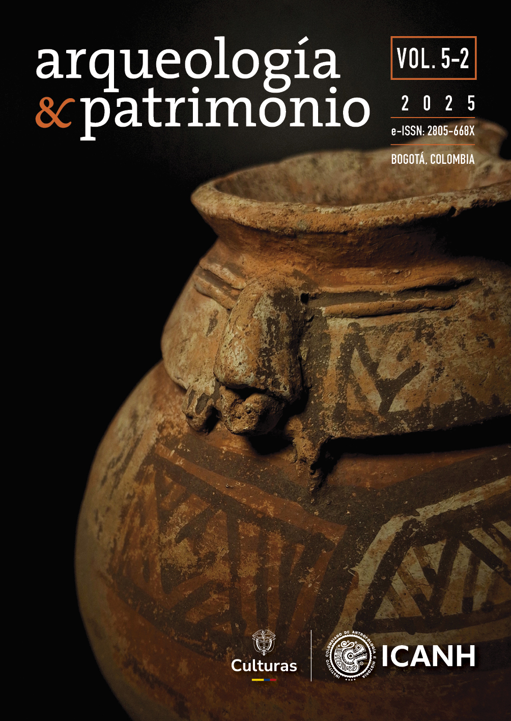 Pieza cerámica Pubenza Policromo, asociada el periodo Muisca Tardío (1000 –	1600 d.C.) sitio Nueva Esperanza. Colección Museo Arqueológico Nueva Esperanza  MANE de UNIMINUTO, por: Laura Molina Guzmán